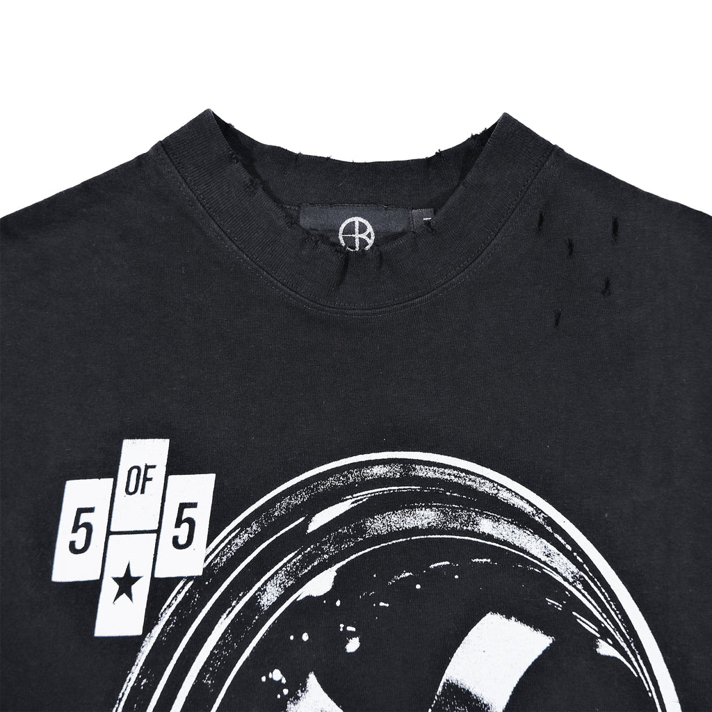5 OF 5 WHEELS TEE