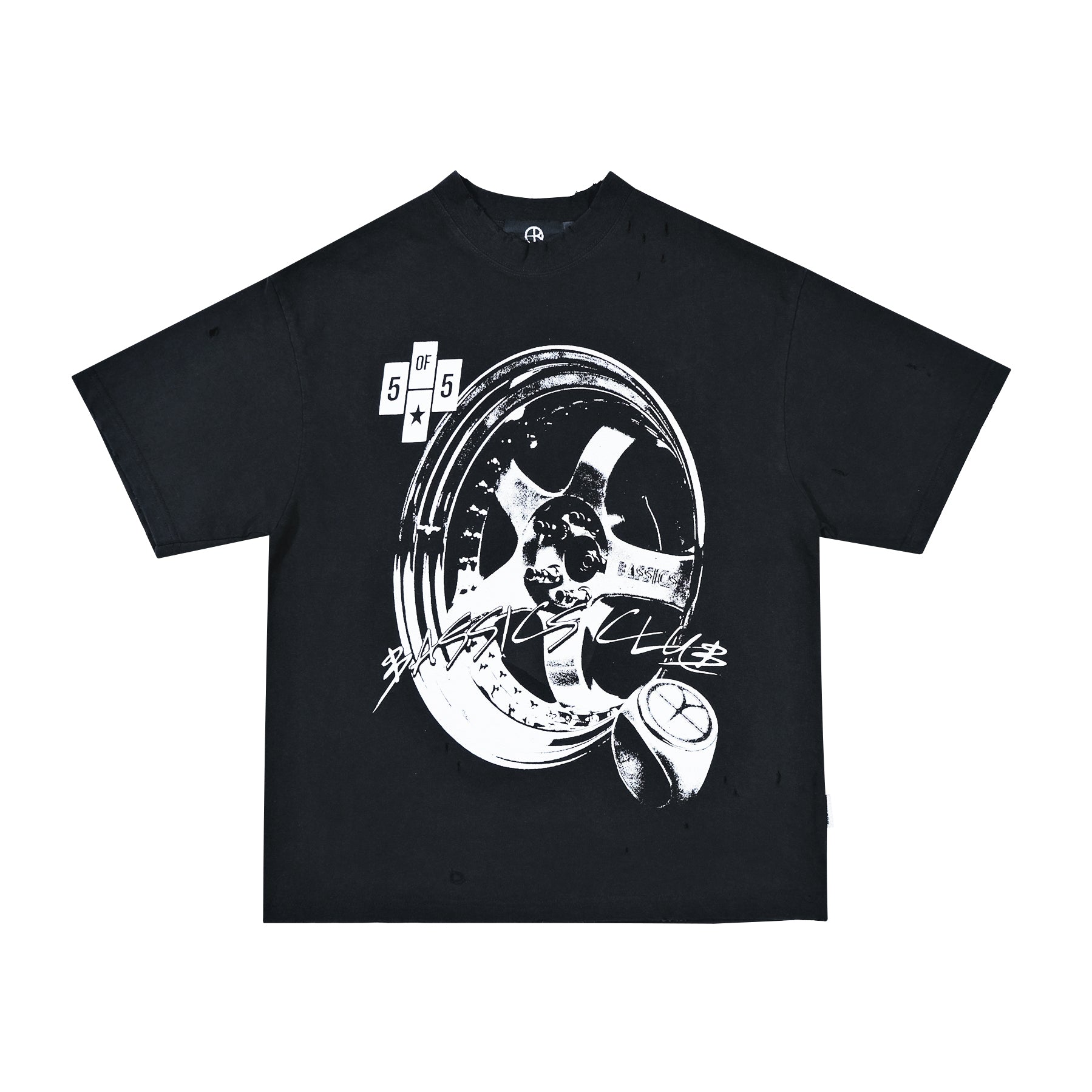5 OF 5 WHEELS TEE