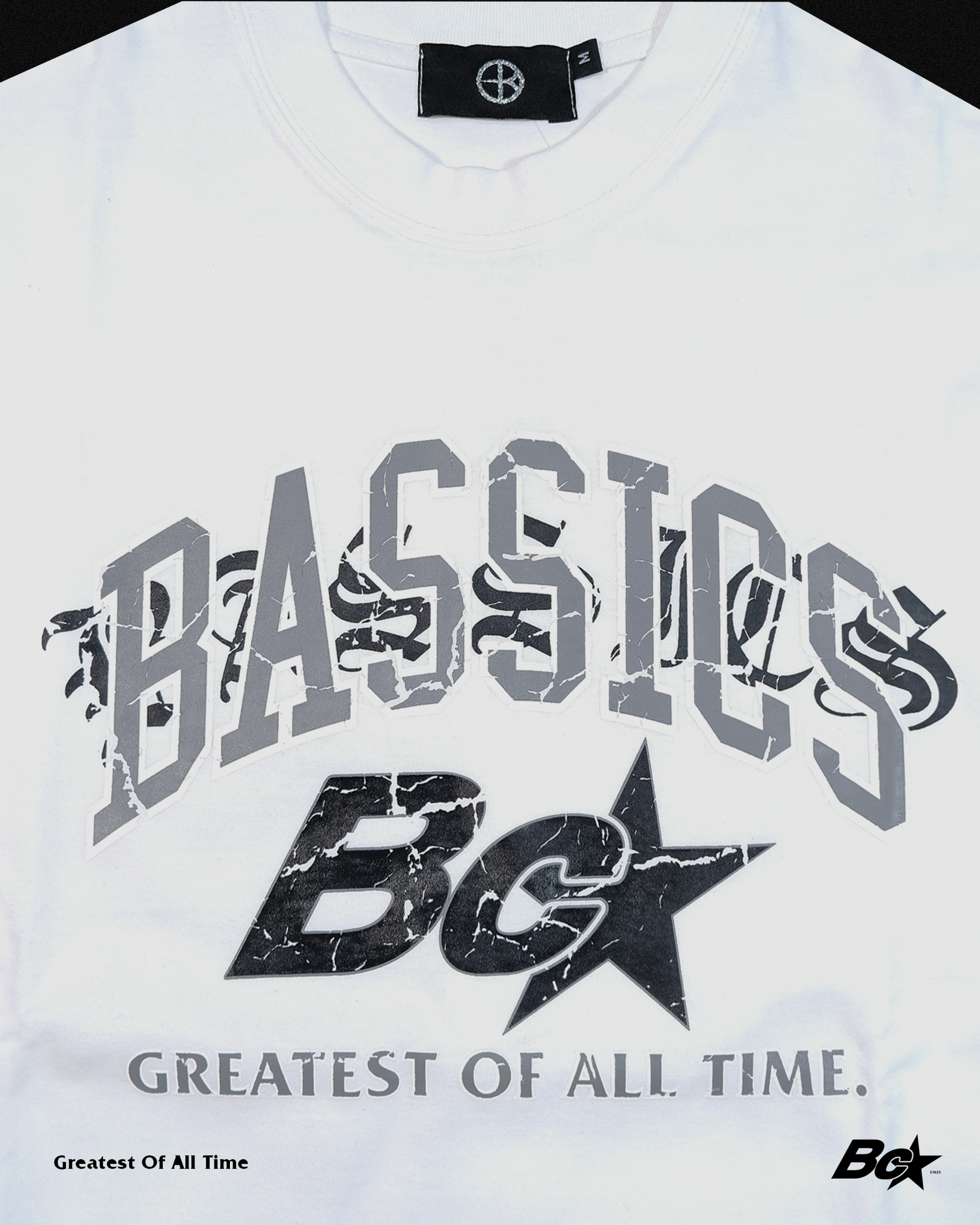BASSICS T-SHIRT G.O.A.T